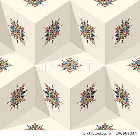 Al-Qatt Al-Asiri isometric pattern 1 Al-Qatt Al-Asiri isometric pattern 1 106963094