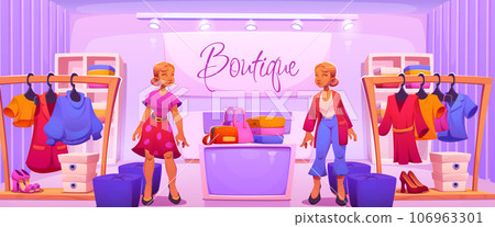 Fashion boutique interior design Fashion boutique interior design 106963301