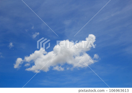 cloud on blue sky cloud on blue sky 106963613