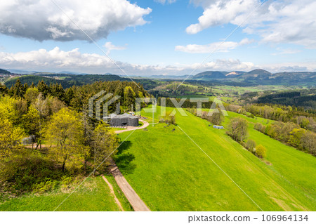 Stachelberg artillery fortress built before World War II. Zacler, Giant Mountains, Czech Republic Stachelberg artillery fortress built before World War II. Zacler, Giant Mountains, Czech Republic 106964134
