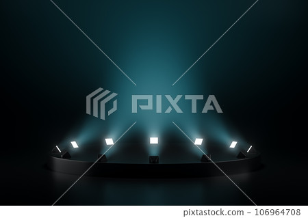 3d presentation pedestal 106964708