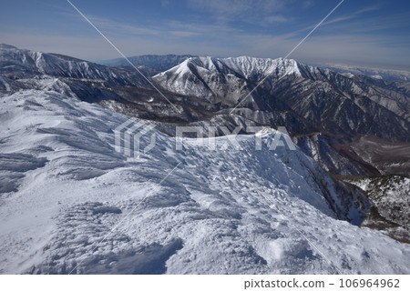 從越志旭嶽山頂附近眺望旭岳、禦倉山 從越志旭嶽山頂附近眺望旭岳、禦倉山 106964962