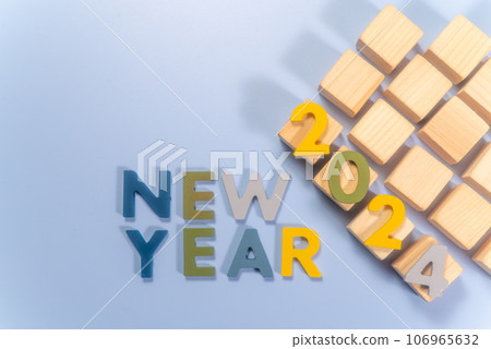 2024 New Year's card material 2024 New Year's card material 106965632