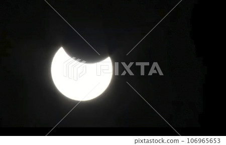 The Magic of Celestial Events. Lunar Eclipse Vector Illustration 106965653