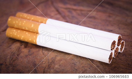 Filter cigarette on dry tobacco Filter cigarette on dry tobacco 106965683