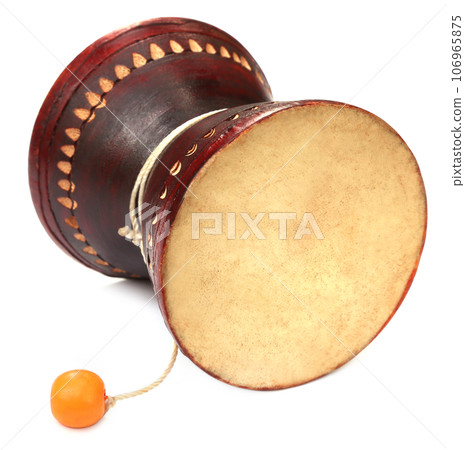 Musical instrument Damaru or Dugdugi Musical instrument Damaru or Dugdugi 106965875