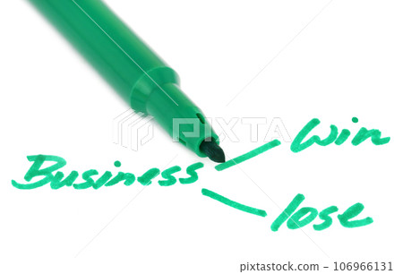 Win Lose concept Win Lose concept 106966131