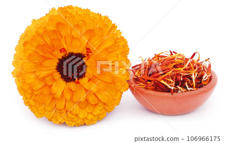 Closeup of calendula Closeup of calendula 106966175