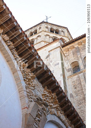 Cluny Abbey in the middle of Burgundy 106966513