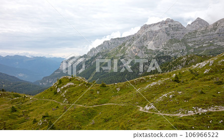 Dolomites Italy, close-up of the mountains Dolomites Italy, close-up of the mountains 106966522