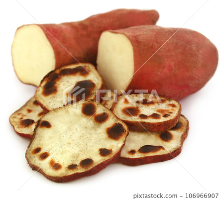 Baked sweet potatoes Baked sweet potatoes 106966907