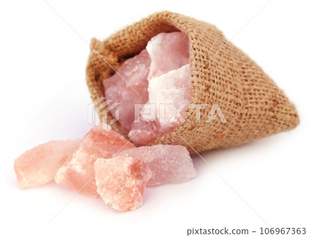 Saindhava lavana or Himalayan Pink rock salt Saindhava lavana or Himalayan Pink rock salt 106967363