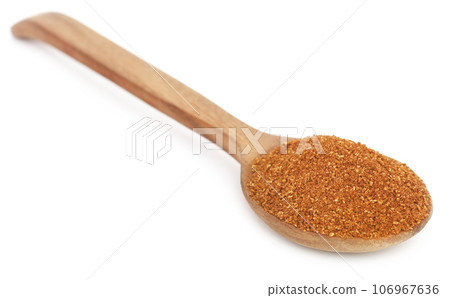 Crushed cumin in a wooden spoon Crushed cumin in a wooden spoon 106967636