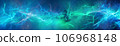 Abstract background featuring an array of electric currents and lighting bolts 106968148