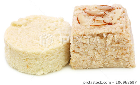 Delicious Bangladeshi white sandesh 106968697