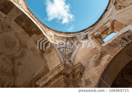 Ruins of Cathedral of San Jose in Antigua Guatemala Ruins of Cathedral of San Jose in Antigua Guatemala 106969725