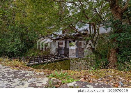 宮崎飫肥城大手門風景 106970029