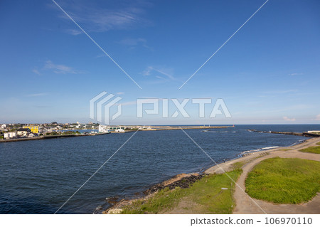 茨城縣那珂川河口和中湊漁港 106970110