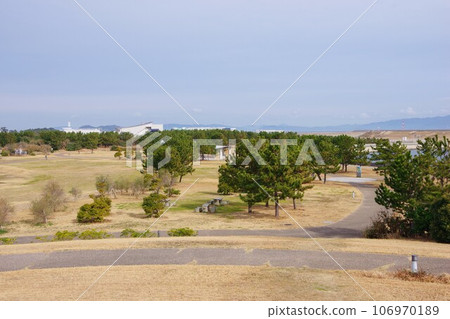 Matsushige Town, Tokushima Prefecture, Tsukimigaoka Seaside Park and Tokushima Awaodori Airport 106970189