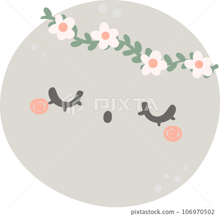 Cute and kawaii nursery sky element, crescent moon, star and cloud cartoon doodle hand drawing Cute and kawaii nursery sky element, crescent moon, star and cloud cartoon doodle hand drawing 106970502