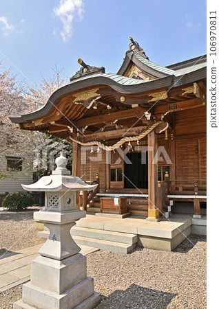 川口散步：川口市南鳩谷十二所神社 106970811