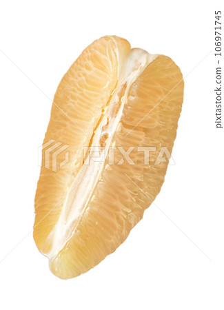 Pomelo mid-autumn festival white background go back pomelo isolated clipping path 切り抜き 106971745