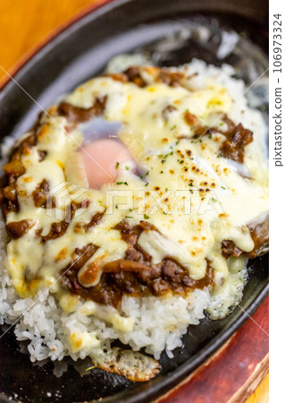 Teppanyaki cheese curry Teppanyaki cheese curry 106973324