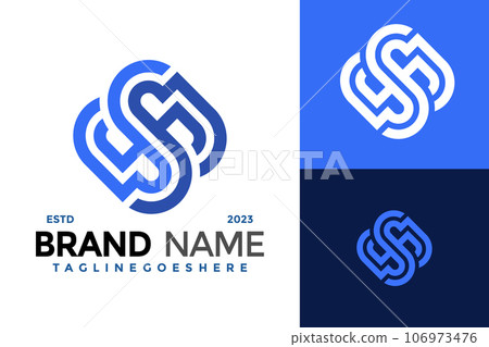 Premium Vector | Initial letter sb logo design creative modern symbol icon  monogram