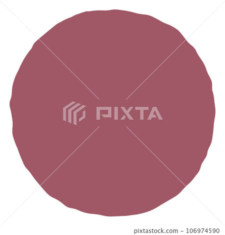 Abstract frame banner. Hand drawn pink circle 106974590