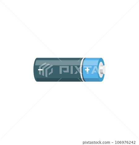 Alkaline battery set icon in flat style. Diffrent size accumulator vector illustration on isolated background. Accumulator recharge sign business concept. Alkaline battery set icon in flat style. Diffrent size accumulator vector illustration on isolated background. Accumulator recharge sign business concept. 106976242