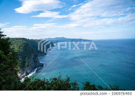 Rias-style coast (Unosu cliff)-3 106976460