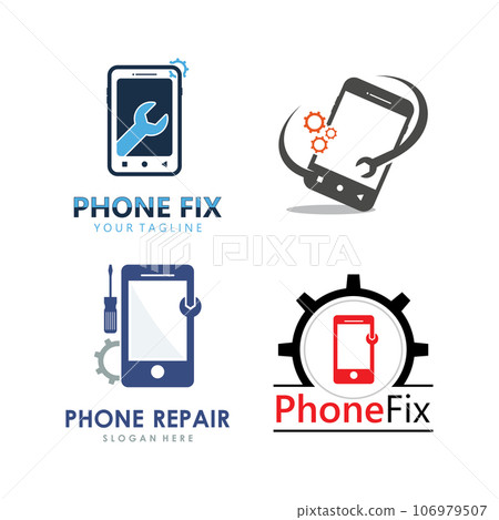 Phone Repair Service Logo Template 106979507