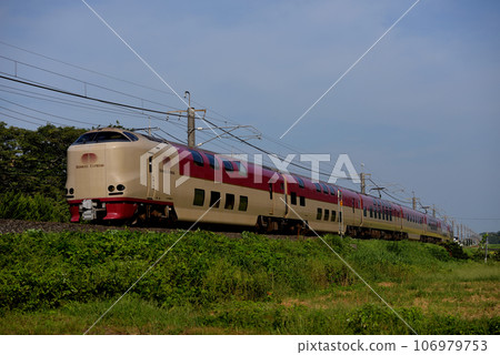 Series 285 sleeper express Izumo running along the Obi line Series 285 sleeper express Izumo running along the Obi line 106979753