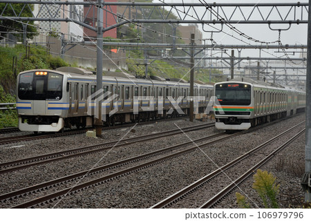 首都圈內平行運行的列車 106979796