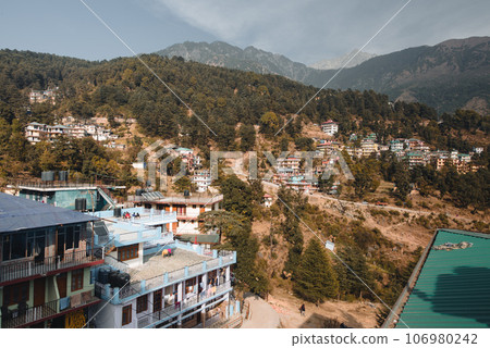 Mountain view from Mcleodganj, Himachal Pradesh, India. Mountain view from Mcleodganj, Himachal Pradesh, India. 106980242