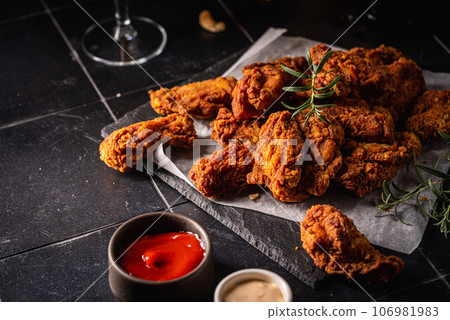 Buffalo style chicken wings Buffalo style chicken wings 106981983