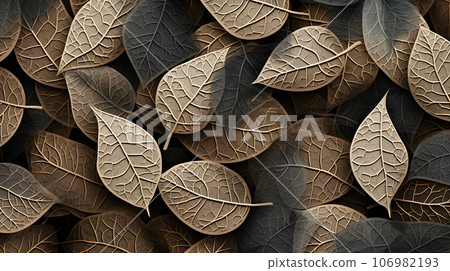 autumn leaf texture 106982193