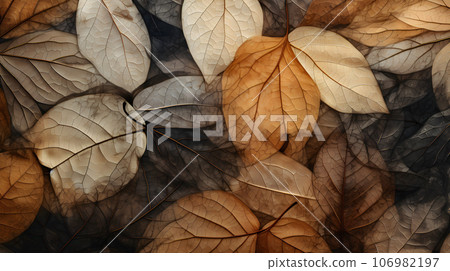 autumn leaf texture 106982197