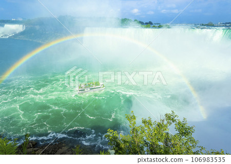 Niagara Falls with a rainbow / Niagara Falls 106983535
