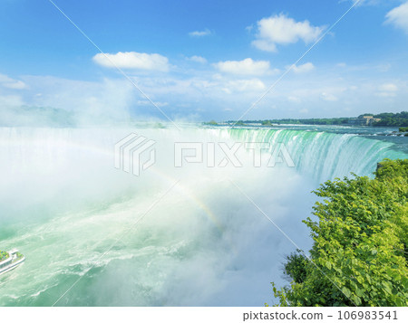 有彩虹的尼加拉瀑布 / 尼加拉瀑布 106983541