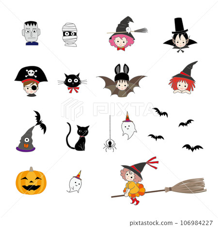 Halloween material children's costume set Halloween material children's costume set 106984227