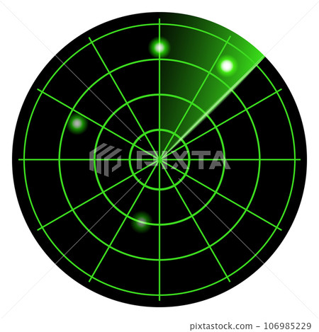 Radar military sonar hud map digital graphic. Compass scan hud radar screen background design ui. 106985229