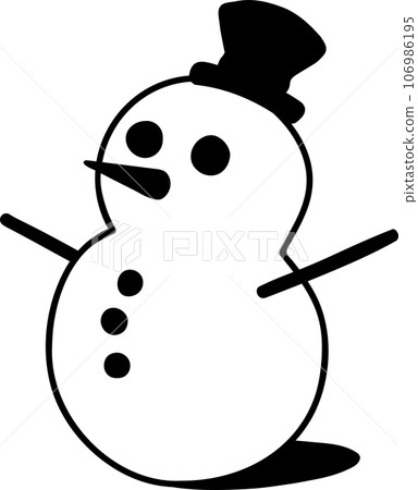 左面雪人 icon_01_black 左面雪人 icon_01_black 106986195