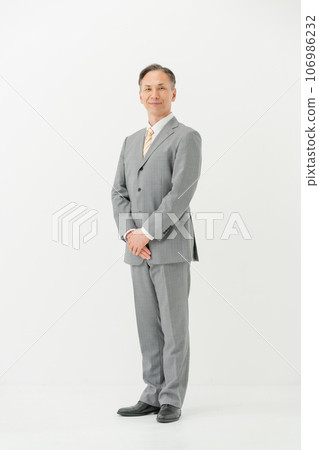 商務男性輪廓白色背景 106986232