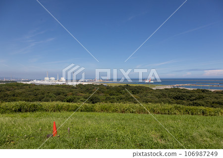 Hitachi Seaside Park - Sea view from Miharashi Hill Hitachi Seaside Park - Sea view from Miharashi Hill 106987249