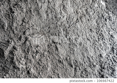 Gray sand close-up. Sand texture in full screen. Abstract background. Gray sand close-up. Sand texture in full screen. Abstract background. 106987422