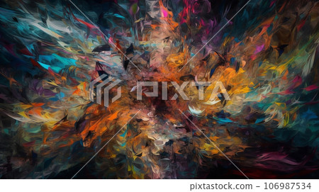 人工智慧AI創作的繪畫圖像 106987534