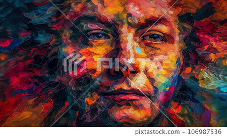 人工智慧AI創作的繪畫圖像 106987536