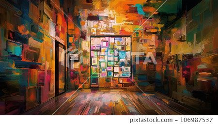 人工智慧AI創作的繪畫圖像 106987537