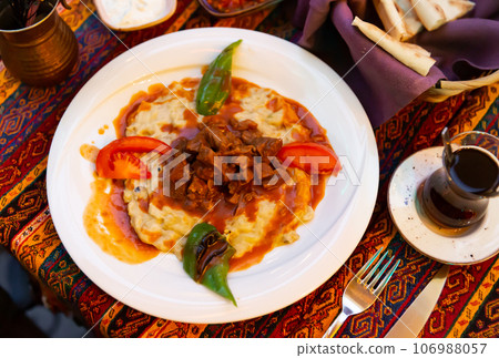 Turkish Food Hunkar Begendi Turkish Food Hunkar Begendi 106988057